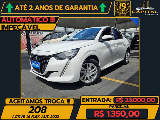 PEUGEOT 208 1.6 16V FLEX ALLURE AT6